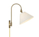 Meridian - M90085NB - One Light Wall Sconce - Natural Brass