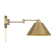 Meridian - M90086NB - One Light Wall Sconce - Natural Brass