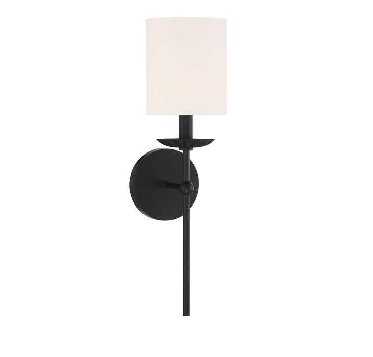 Meridian - M90079MBK - One Light Wall Sconce - Matte Black