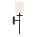 Meridian - M90079MBK - One Light Wall Sconce - Matte Black