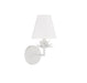 Meridian - M90078WH - One Light Wall Sconce - White