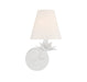 Meridian - M90078WH - One Light Wall Sconce - White