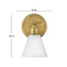 Hinkley - 51180HB - One Light Vanity - Arti - Heritage Brass
