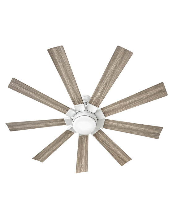 Hinkley - 904260FCW-LWD - 60``Ceiling Fan - Turbine - Chalk White
