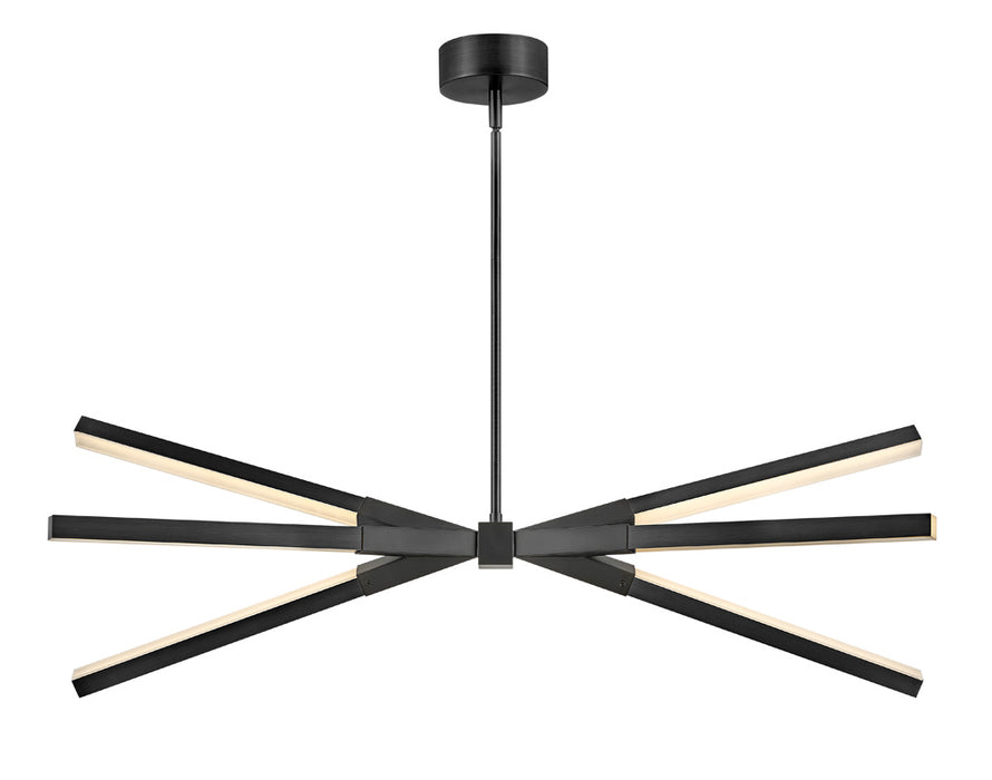 Fredrick Ramond - FR30618BLK - LED Linear Pendant - Rae - Black
