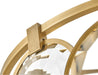 Fredrick Ramond - FR31263HBR - LED Pendant - Nala - Heritage Brass