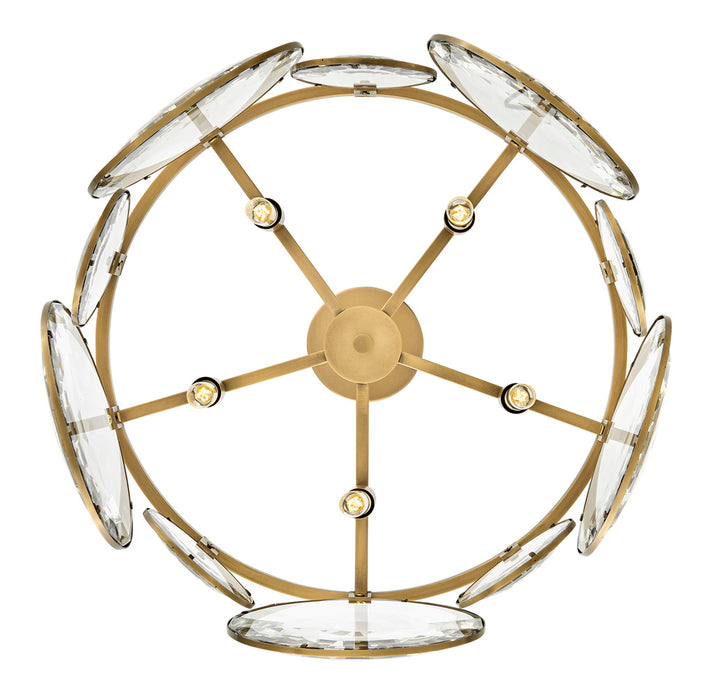 Fredrick Ramond - FR31263HBR - LED Pendant - Nala - Heritage Brass