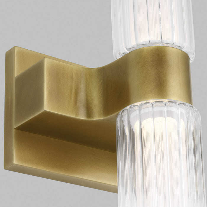 Tech Lighting - 700BCLGSN23BR-LED927 - LED Bath Sconce - Langston - Plated Brass