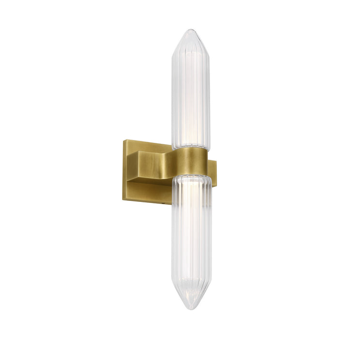 Tech Lighting - 700BCLGSN23BR-LED927-277 - LED Bath Sconce - Langston - Plated Brass