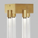 Tech Lighting - 700FMPHB6NB-LED927-277 - LED Flush Mount - Phobos - Natural Brass