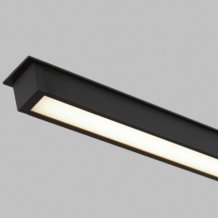 Tech Lighting - 700LSSTG48B-LED927 - LED Linear Suspension - Stagger - Nightshade Black