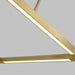 Tech Lighting - 700LSSTG84NB-LED927 - LED Linear Suspension - Stagger - Natural Brass