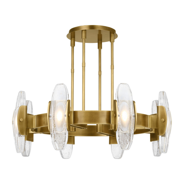 Tech Lighting - 700WYT8BR-LED927 - LED Chandelier - Wythe - Plated Brass