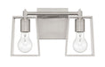 Craftmade - 12113BNK2 - Two Light Vanity - Dunn - Brushed Polished Nickel
