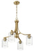 Craftmade - 50524-SB - Four Light Chandelier - Bolden - Satin Brass
