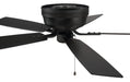 Craftmade - PPH52FB5 - 52``Ceiling Fan - Pro Plus Hugger 52" - Flat Black