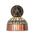 Meyda Tiffany - 250016 - One Light Wall Sconce - Tiffany Candice - Mahogany Bronze