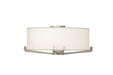 Meyda Tiffany - 250445 - Two Light Flushmount - Cilindro - Nickel