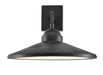 Currey and Company - 5000-0197 - One Light Wall Sconce - Black Bronze/White