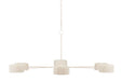 Currey and Company - 9000-0865 - Six Light Chandelier - White