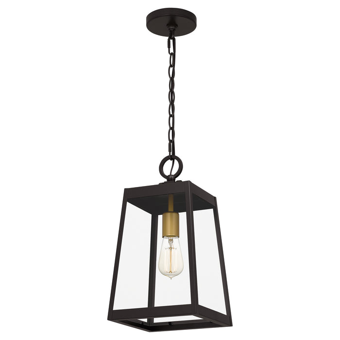 Quoizel - AMBL1908WT - One Light Outdoor Hanging Lantern - Amberly Grove - Western Bronze