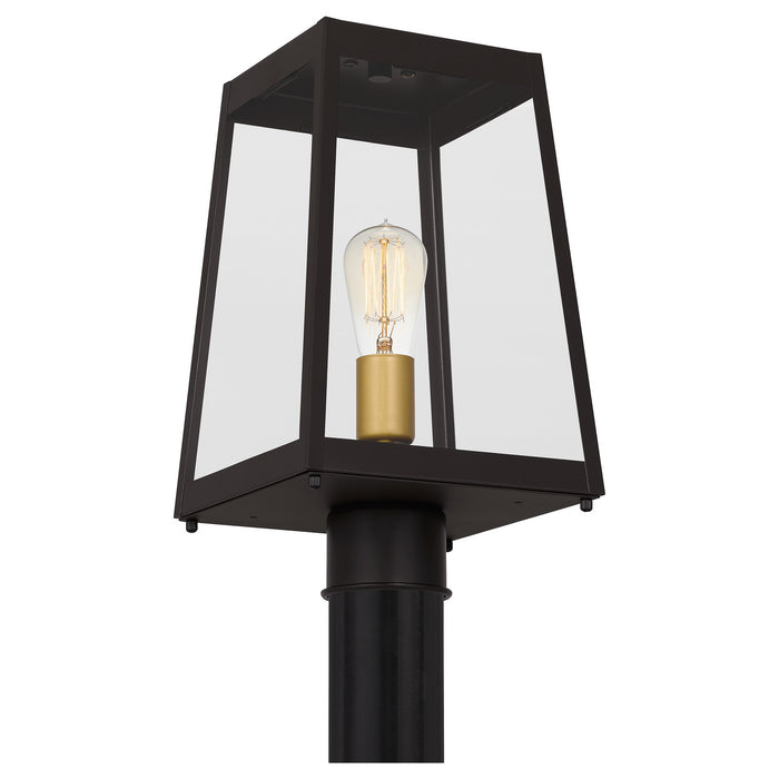Quoizel - AMBL9008WT - One Light Outdoor Post Mount - Amberly Grove - Western Bronze