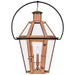 Quoizel - BURD1918AC - Three Light Outdoor Hanging Lantern - Burdett - Aged Copper