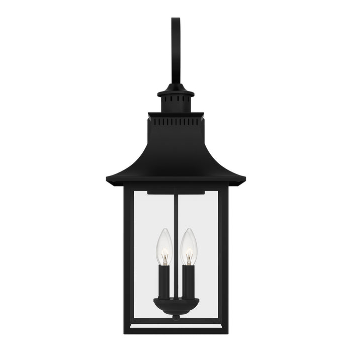 Quoizel - CCR8412K - Four Light Outdoor Wall Lantern - Chancellor - Mystic Black