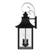 Quoizel - CCR8412K - Four Light Outdoor Wall Lantern - Chancellor - Mystic Black