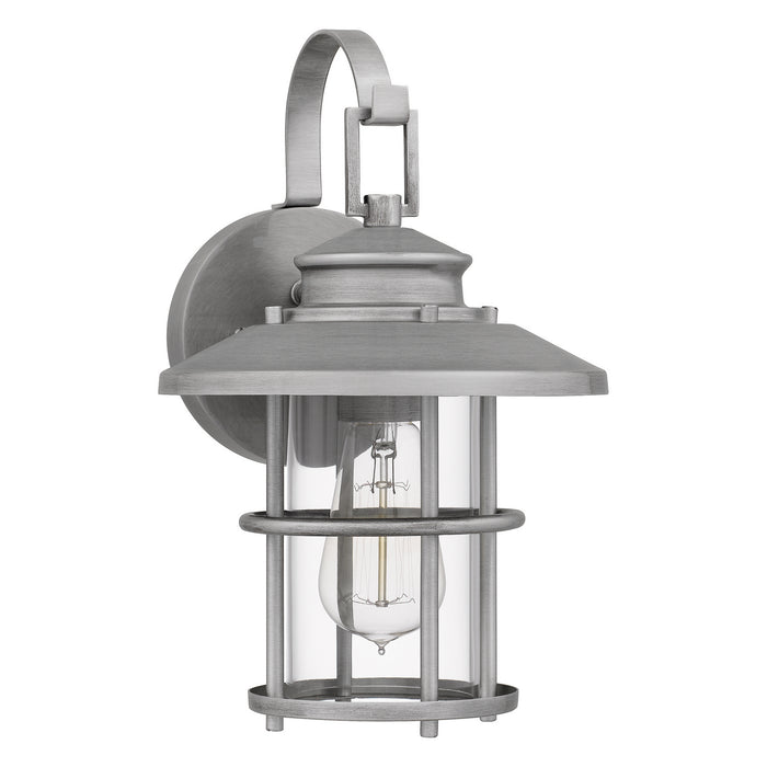 Quoizel - LOM8408ABA - One Light Outdoor Wall Mount - Lombard - Antique Brushed Aluminum