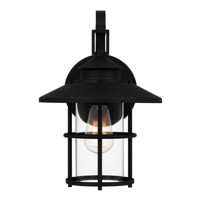 Quoizel - LOM8409MBK - One Light Outdoor Wall Mount - Lombard - Matte Black
