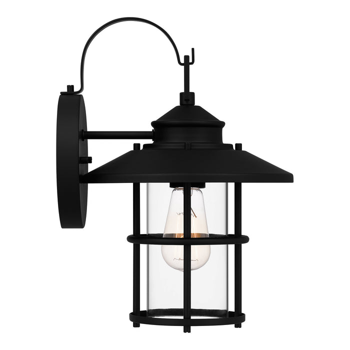 Quoizel - LOM8409MBK - One Light Outdoor Wall Mount - Lombard - Matte Black