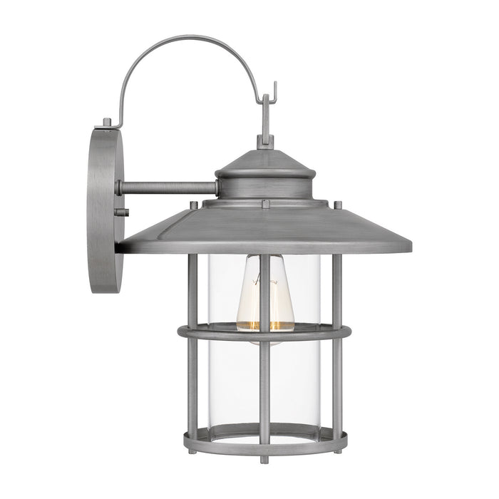 Quoizel - LOM8411ABA - One Light Outdoor Wall Mount - Lombard - Antique Brushed Aluminum