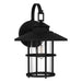 Quoizel - LOM8411MBK - One Light Outdoor Wall Mount - Lombard - Matte Black
