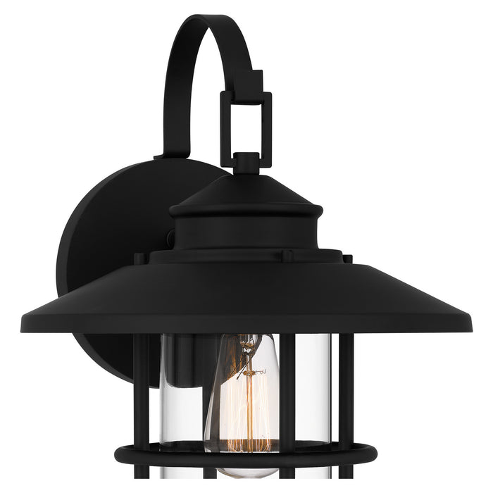 Quoizel - LOM8411MBK - One Light Outdoor Wall Mount - Lombard - Matte Black