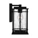 Quoizel - MCL8406EK - One Light Outdoor Wall Mount - McAlister - Earth Black