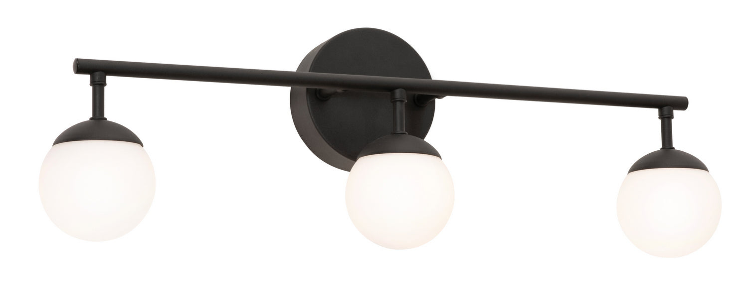 AFX Lighting - PRLV2408L30D1BK - LED Vanity - Pearl - Black