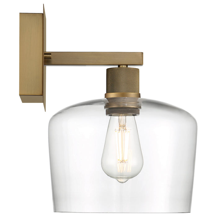 Access - 63144LEDDLP-ABB/CLR - LED Wall Sconce - Port Nine Chardonnay - Antique Brushed Brass