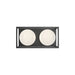 Alora - VL519213MBOP - Two Light Bathroom Fixtures - Amelia - Matte Black/Opal Matte Glass