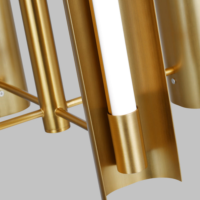 Visual Comfort Studio - KP1114BBS - LED Pendant - Carson - Burnished Brass