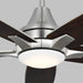Generation Lighting - 5LWDR52BSD - 52``Ceiling Fan - Lowden 52 - Brushed Steel