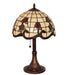 Meyda Tiffany - 151293 - 19``Table Lamp - Roseborder - Mahogany Bronze