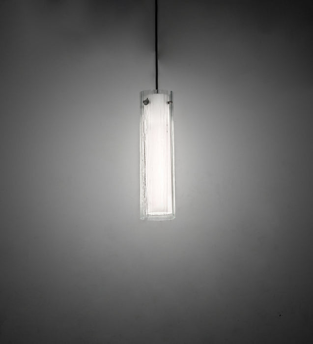 Meyda Tiffany - 247413 - LED Mini Pendant - Metro Mist - Nickel