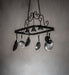Meyda Tiffany - 247727 - Three Light Pot Rack - Elana