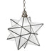 Meyda Tiffany - 250854 - One Light Pendant - Moravian Star - Brushed Nickel