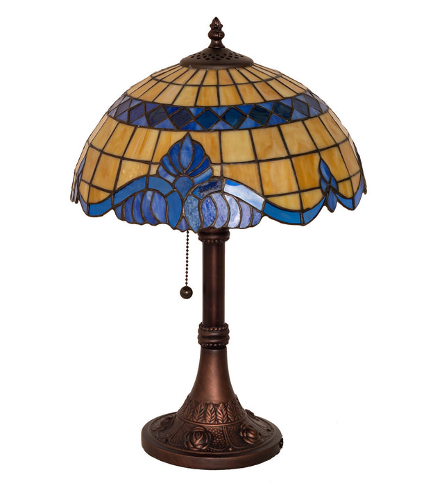 Meyda Tiffany - 251094 - 17``Accent Lamp - Baroque - Mahogany Bronze