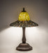 Meyda Tiffany - 49165 - One Light Table Lamp - Bell - Mahogany Bronze