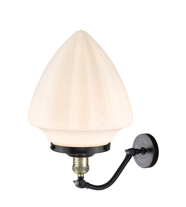 Innovations - 515-1W-BAB-G661-12 - One Light Wall Sconce - Franklin Restoration - Black Antique Brass