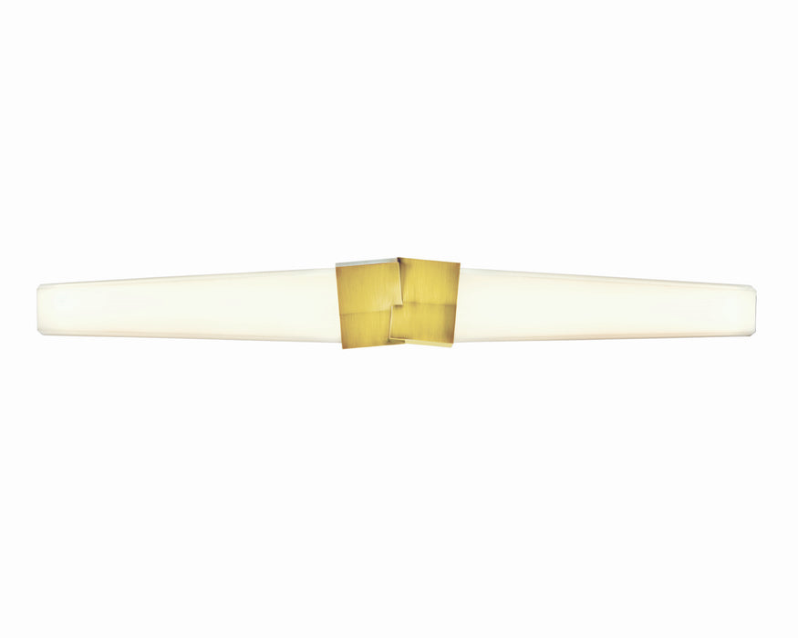 Norwell Lighting - 8187-SB-MA - LED Vanity - Ciro - Satin Brass