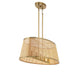 Savoy House - 1-1770-5-200 - Five Light Chandelier - Astoria - Natural with Burnished Brass